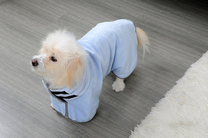 Microfiber Absorbent Pet Bathrobe