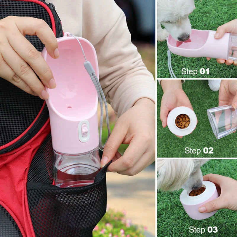 3 in 1 Portable Pet Bottle